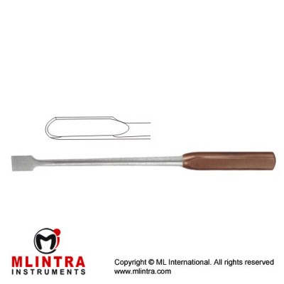 FiberGrip™ Dahmen Bone Gouge Stainless Steel, 30 cm - 12" 22 mm FiberGrip™ Dahmen Bone Gouge Stainless Steel, 30 cm - 12" 22 mm